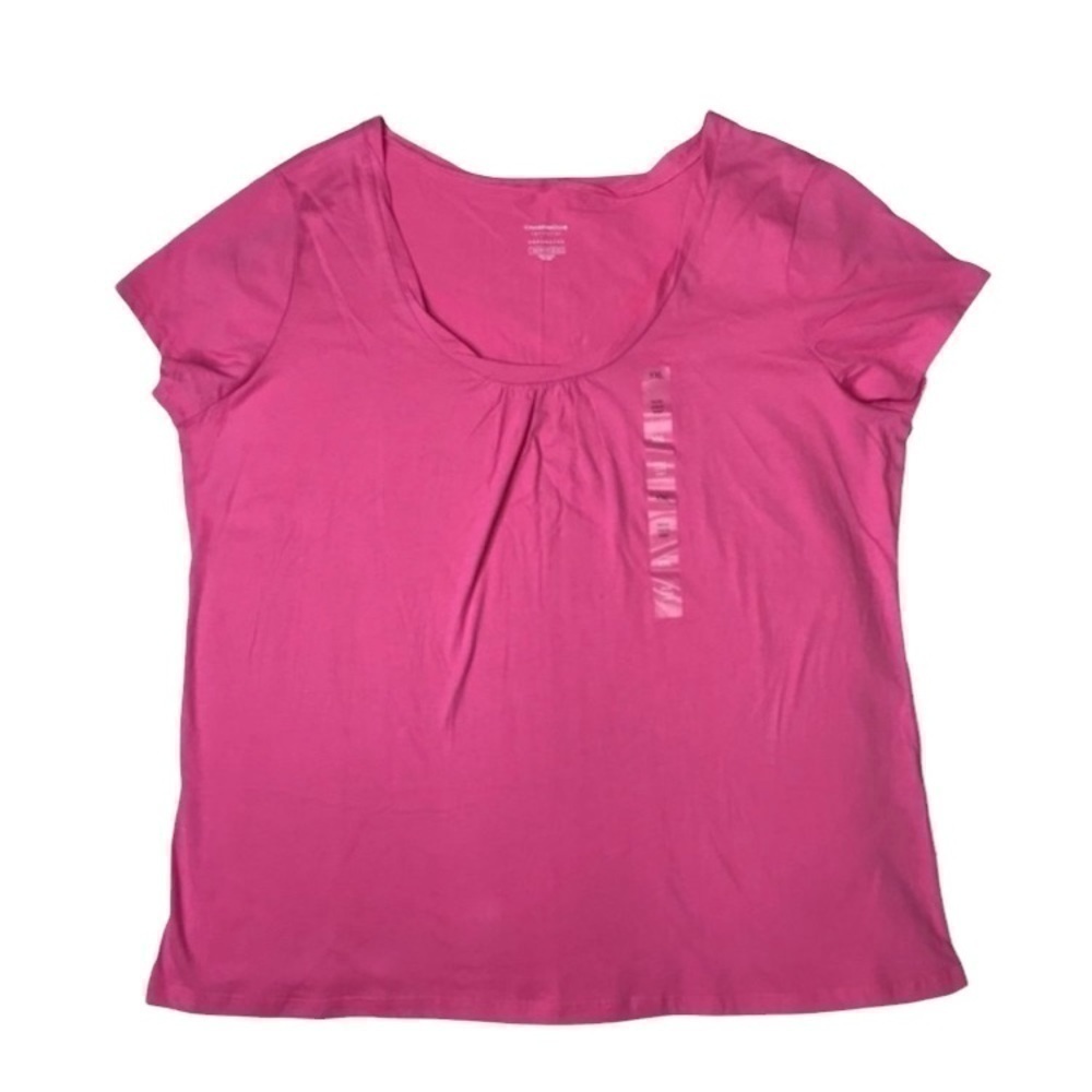 NWOT Charter Club pink short sleeve tee
size XXL